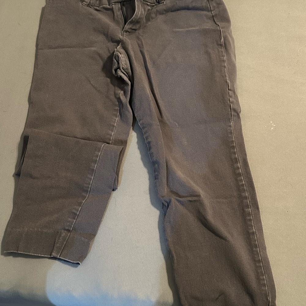 Old Navy Women's pixie Gray Ankle Pants
